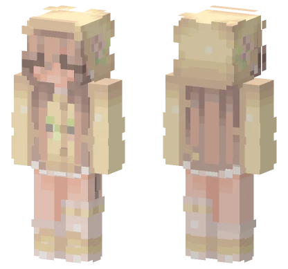 Ribbit Girl Minecraft skin