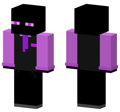 Rich Enderman Minecraft skin