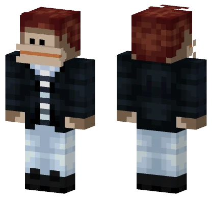 Rick Roll Monke Minecraft skin