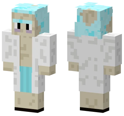 Rick Sanchez S6 E10 Minecraft skin