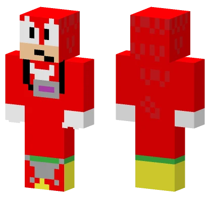 Rider Knuckles Minecraft skin