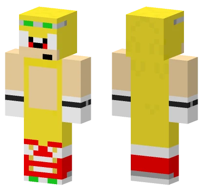 Riders Super Sonic Minecraft skin