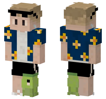Rikardorss Summer Outfit Minecraft skin
