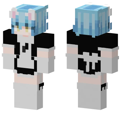 Rimuru Maid UwU Minecraft skin