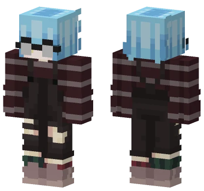 Rimuru Tempest Nerd Minecraft skin