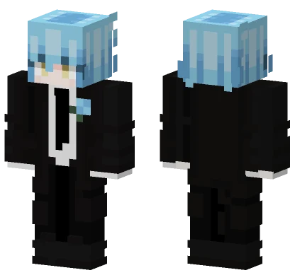 Rimuru Traje Etiqueta Minecraft skin
