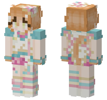 Rin Hoshizora Bap Minecraft skin