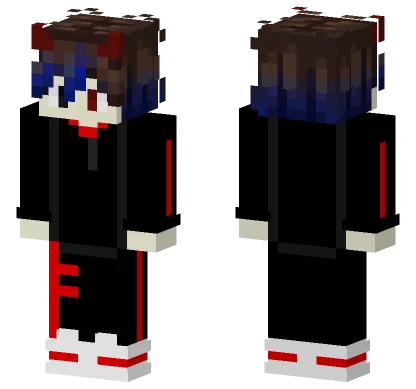 Rion Red Demon Minecraft skin