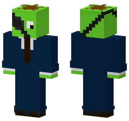 Roberto Damaged Minecraft skin