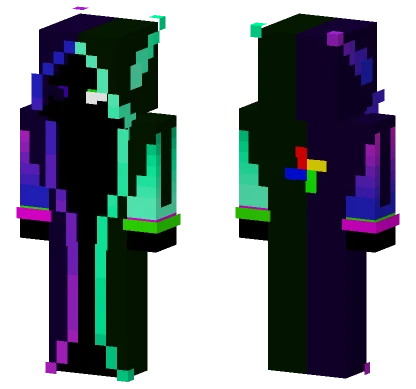 Robes of Poison Ivy Minecraft skin