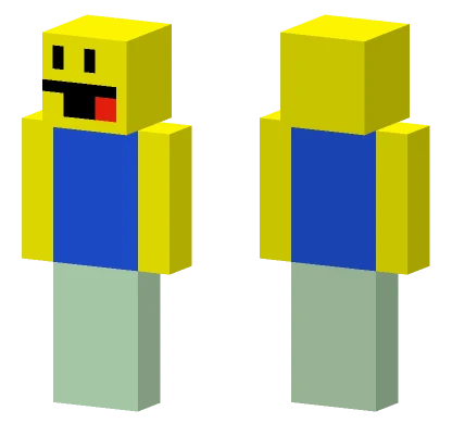 Roblox Derp Noob Minecraft skin