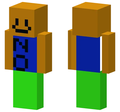Roblox Noob Minecraft skin