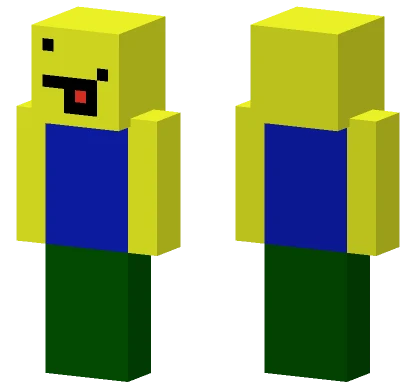 Roblox Noob Minecraft skin