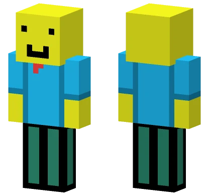 Roblox Noob Minecraft skin