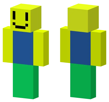 Roblox Noob Minecraft skin
