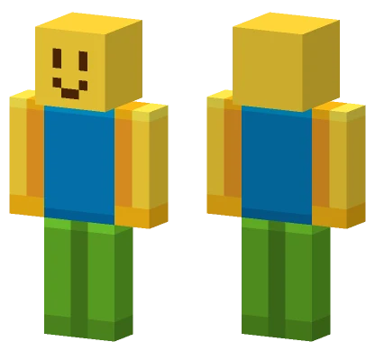 Roblox Noob Minecraft skin