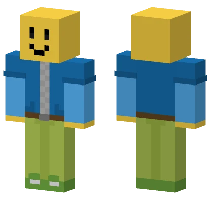 Roblox Noob Minecraft skin