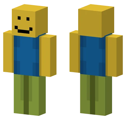 Roblox Noob Minecraft skin