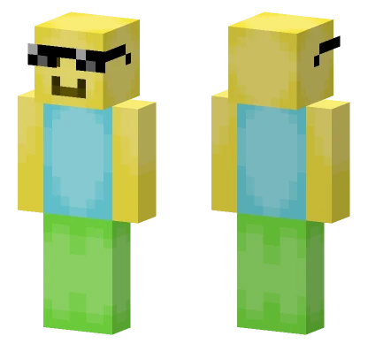 Roblox Noob But Cool Minecraft skin