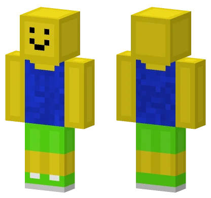 Roblox Noob Minecraft skin
