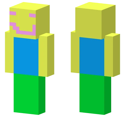 Roblox Noob Minecraft skin
