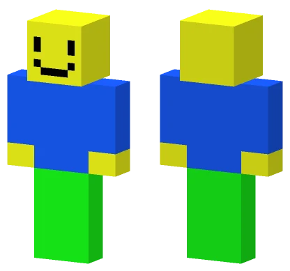 Roblox Noob Minecraft skin