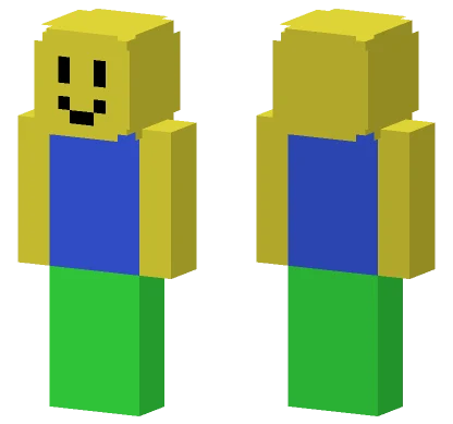 Roblox Noob Skin Minecraft skin