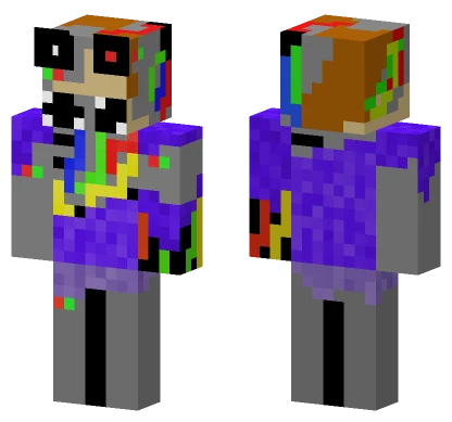 Robot Man 3 Minecraft skin