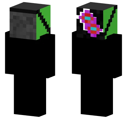 Rock Head Eyes Minecraft skin