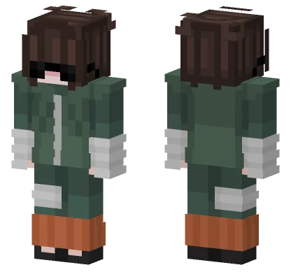 Rock Lee Minecraft skin