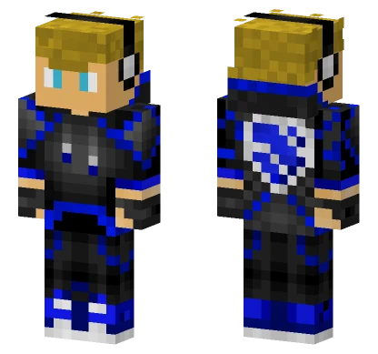 Rocket League Player Minecraft skin