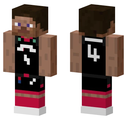 Rockets Statement Minecraft skin