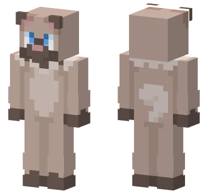Rockruff Skin Minecraft skin