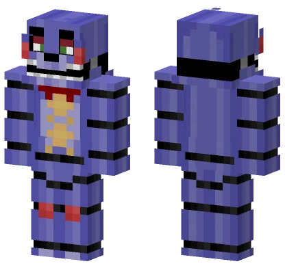 Rockstar Bonnie Earless Minecraft skin