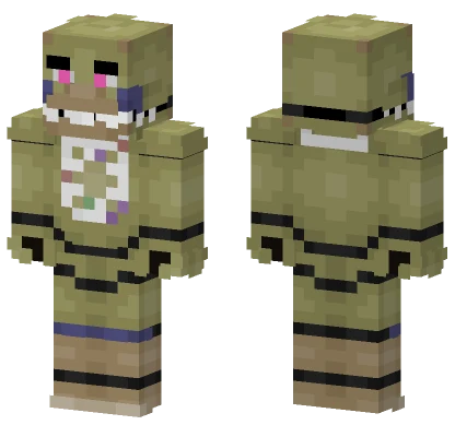 Rockstar Chica Minecraft skin