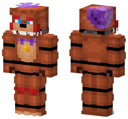 Rockstar Freddy Minecraft skin