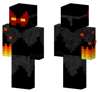 Rogue Flame Master Minecraft skin