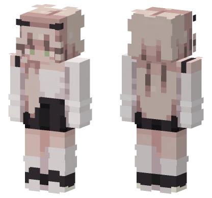 Rolling Around In Flour Minecraft skin