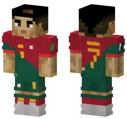 Ronaldo Minecraft skin