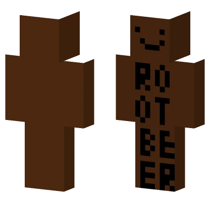 Root Beer Robot Minecraft skin