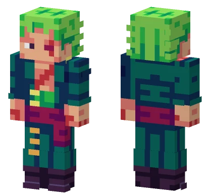 Roronoa Zoro Minecraft skin