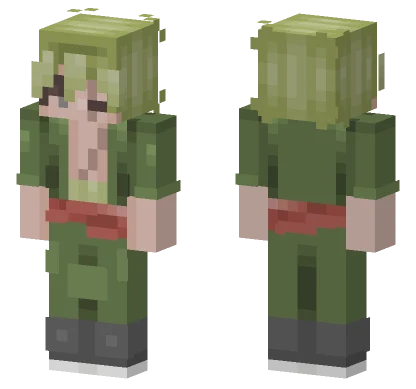 Roronoa Zoro Minecraft skin