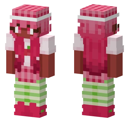 Roseberry Shortcake Minecraft skin