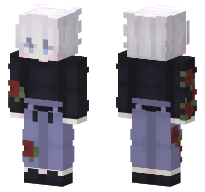 Rosed Killua Minecraft skin