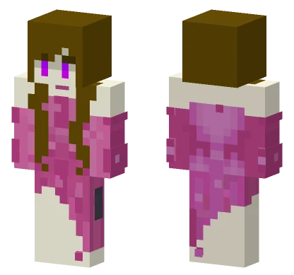 Rose's Endergirl In A Dress Minecraft skin
