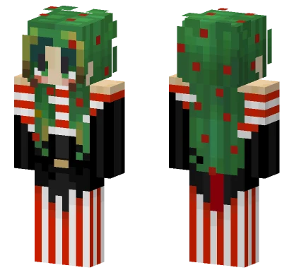 Rotten Christmas Minecraft skin