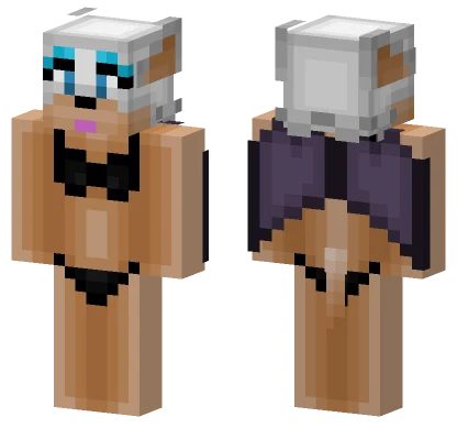 Rouge The Bat Bikini Minecraft skin