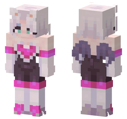 Rouge The Bat Gijinka Minecraft skin