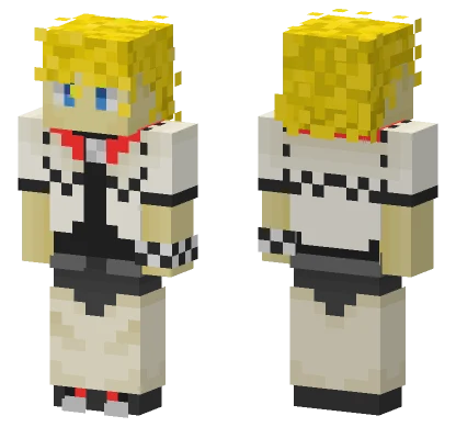 Roxas Minecraft skin