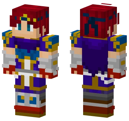 Roy Fire Emblem Minecraft skin